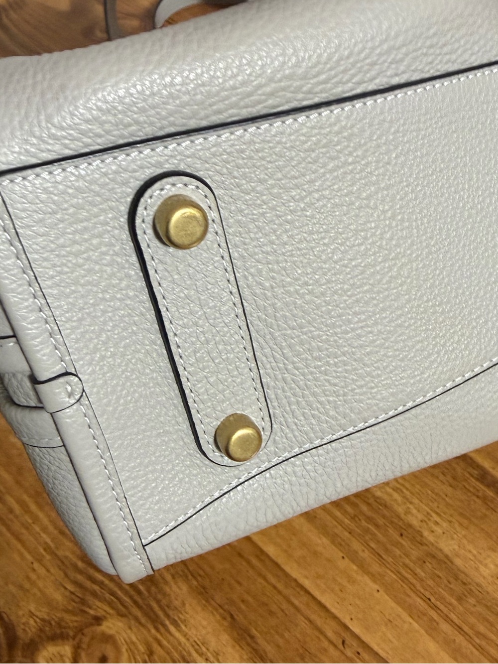Coach Lori Pebbled Leather Shoulder Bag - Picture 6 of 13